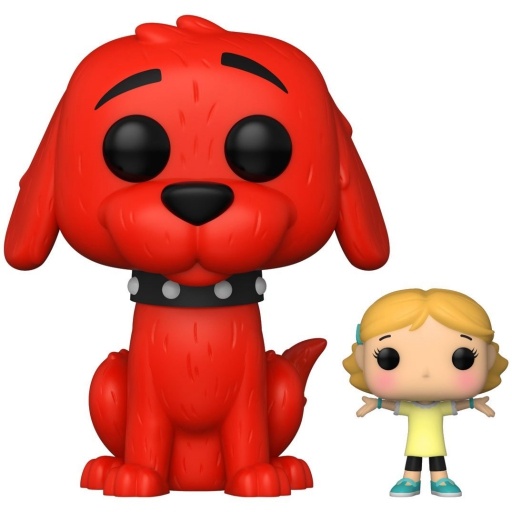 Figurine Funko POP Clifford avec Emily Elizabeth (Clifford le gros chien rouge)