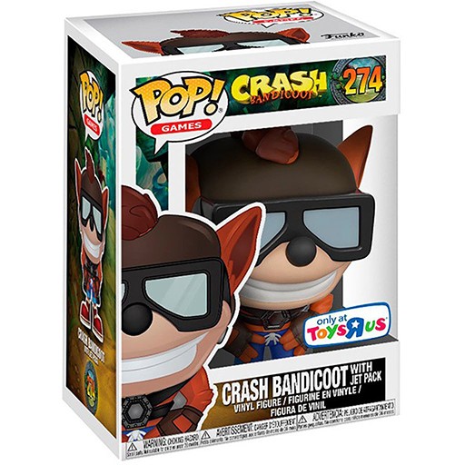 Crash Bandicoot avec Jet Pack