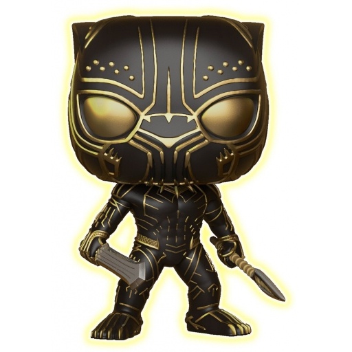 Figurine Funko POP Erik Killmonger en Panther (Black Panther)