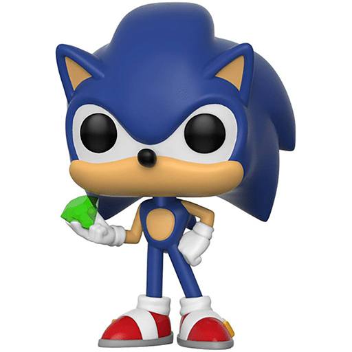 Figurine Funko POP Sonic avec Emeraude (Sonic le Hérisson)
