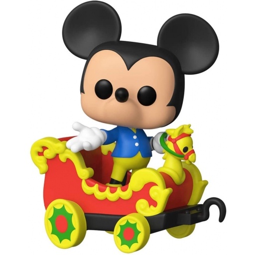 Figurine Funko POP Mickey Mouse dans le train du Cirque Casey Jr. (Disneyland 65ème Anniversaire)