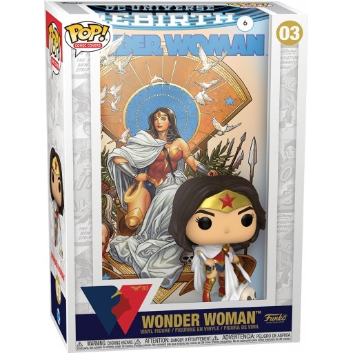 Wonder Woman Rebirth on Throne