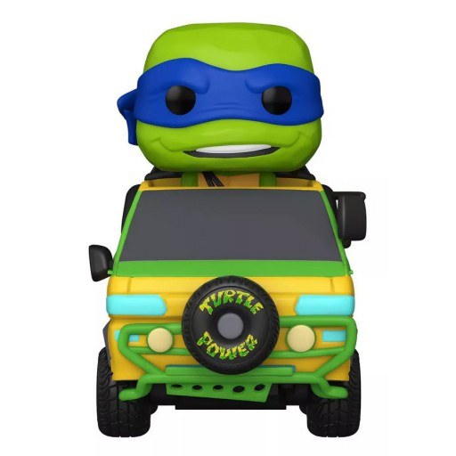 Figurine Funko POP Leonardo dans le Van des Tortues Ninja (Ninja Turtles : Teenage Years)