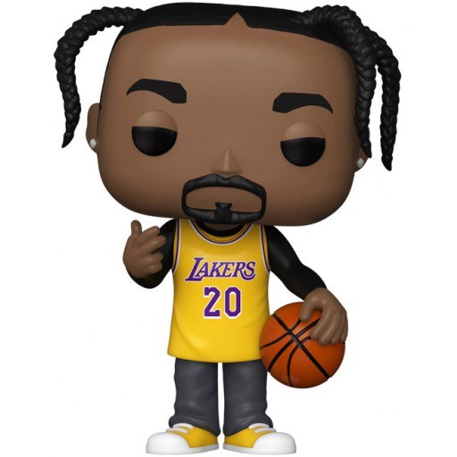 Figurine Funko POP Snoop Dogg avec Maillot des Lakers Jaune (Snoop Dogg)
