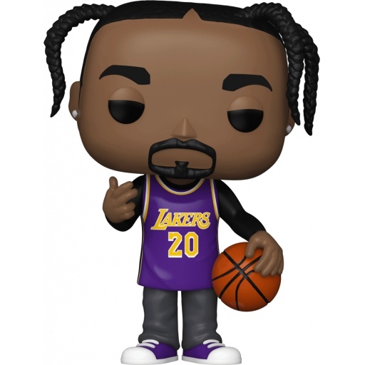 Figurine Funko POP Snoop Dogg avec Maillot des Lakers