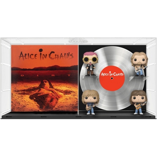 Figurine Funko POP Alice in Chains : Dirt (Layne Staley, Jerry Cantrell, Mike Starr & Sean Kinney)