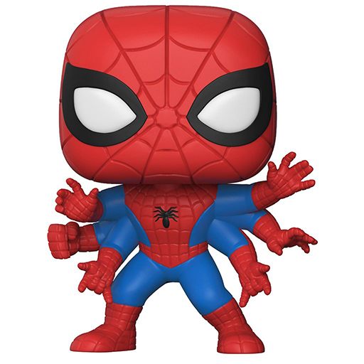 Figurine Funko POP Spider-Man six bras (Marvel Comics)