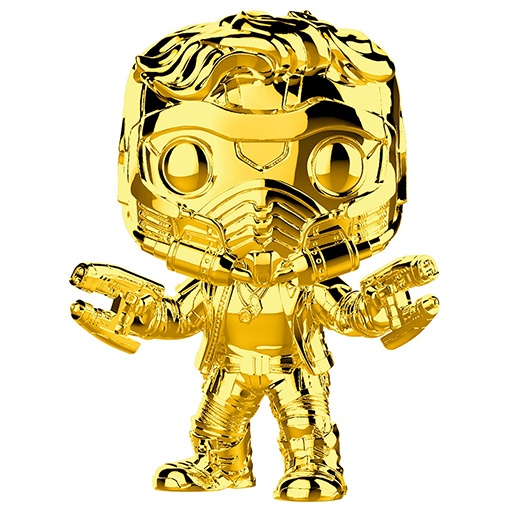Figurine Funko POP Star-Lord (Or) (Marvel Studios)