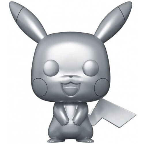 Figurine Funko POP Pikachu (Silver) (Pokémon)