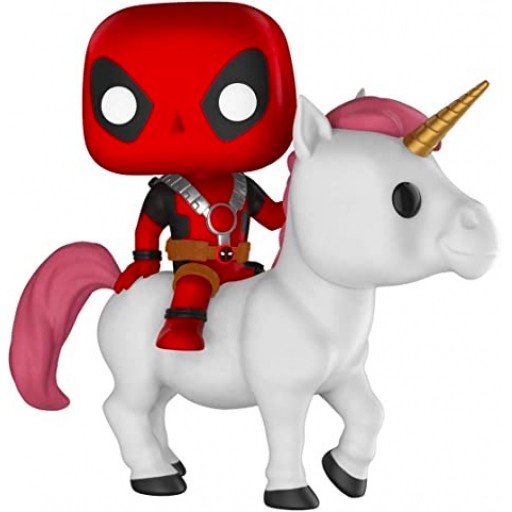 Figurine Funko POP Deadpool chevauchant une Licorne (Deadpool)