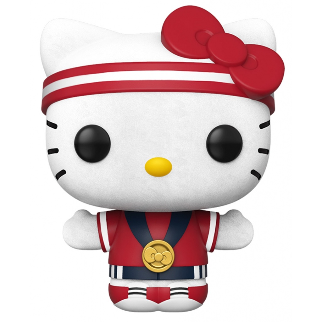 Figurine Funko POP Hello Kitty (Médaille d'Or) (Flocked) (Sanrio)