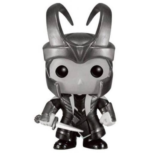 Figurine Funko POP Loki (Helmet) (Noir & Blanc) (Thor)