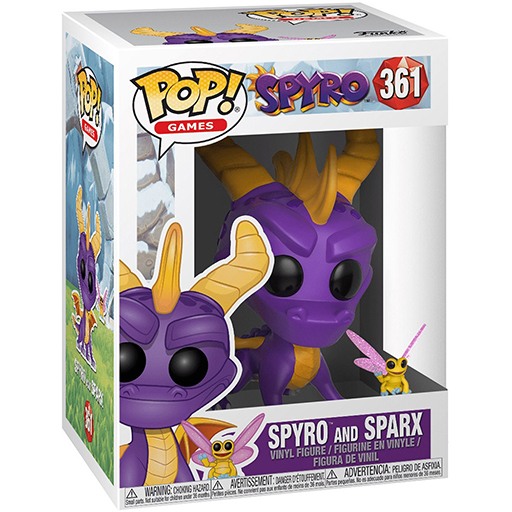 Spyro avec Sparx