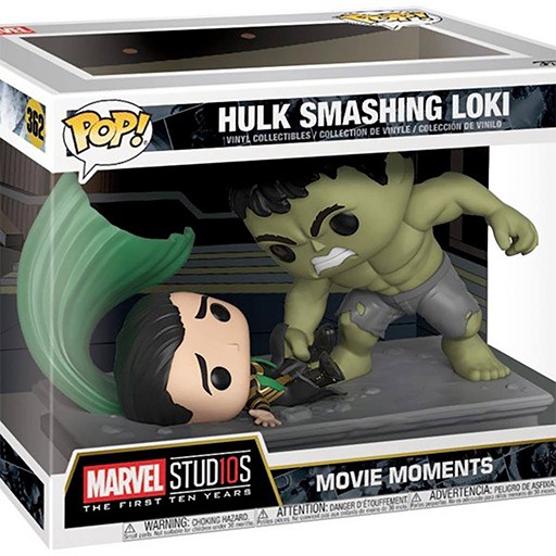 Hulk smashing Loki