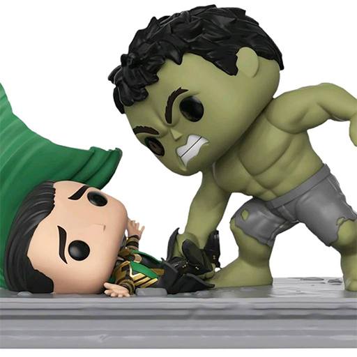 Figurine Funko POP Hulk smashing Loki (Marvel Studios)