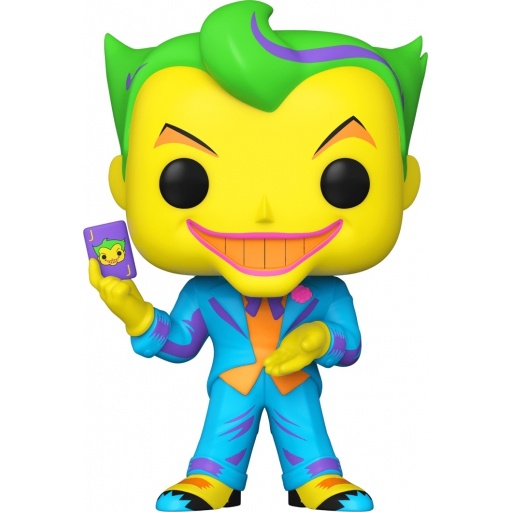 Figurine Funko POP  Joker (Blacklight) (Batman : Série d'Animation)