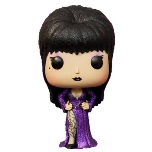 Figurine Elvira Maîtresse des Ténèbres (Violet & Diamond Glitter) (Elvira, Maîtresse des Ténèbres)