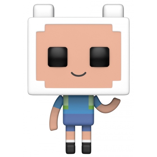 Figurine Funko POP Finn l'Humain (Minecraft Style) (Adventure Time)