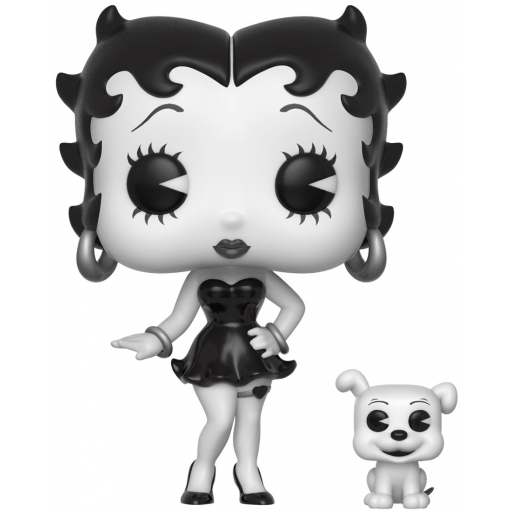 Figurine Funko POP Betty Boop & Pudgy (Noir & Blanc) (Betty Boop)