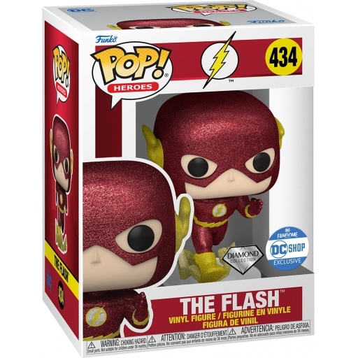 Flash (Diamond Glitter) dans sa boîte