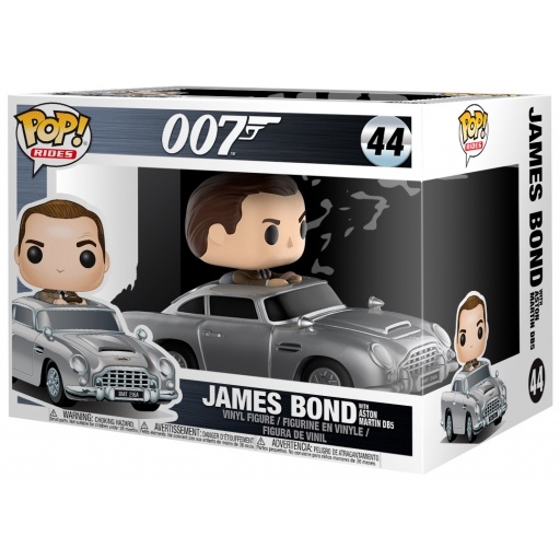James Bond avec Aston Martin DB5