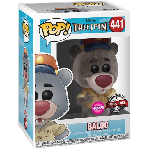 L'Ours Baloo (Flocked)