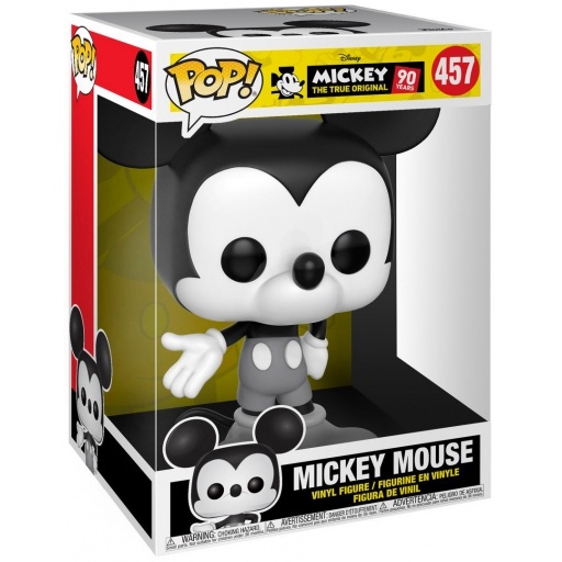 Mickey Mouse (Noir & Blanc) (Supersized)