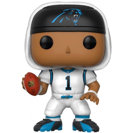 Figurine Funko POP Cam Newton (Panthers White) (NFL)