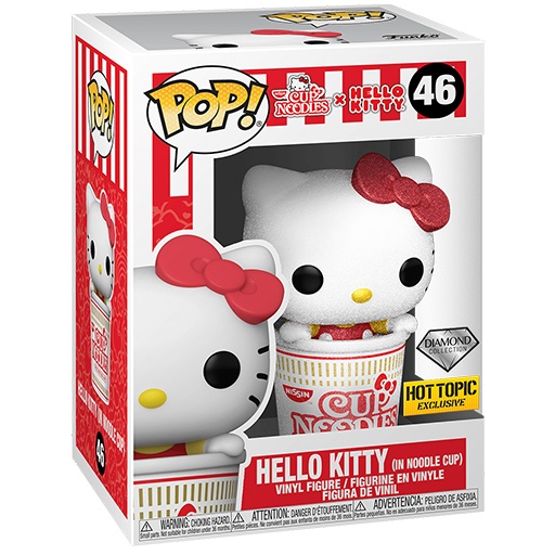 Hello Kitty dans un pot de Nouilles