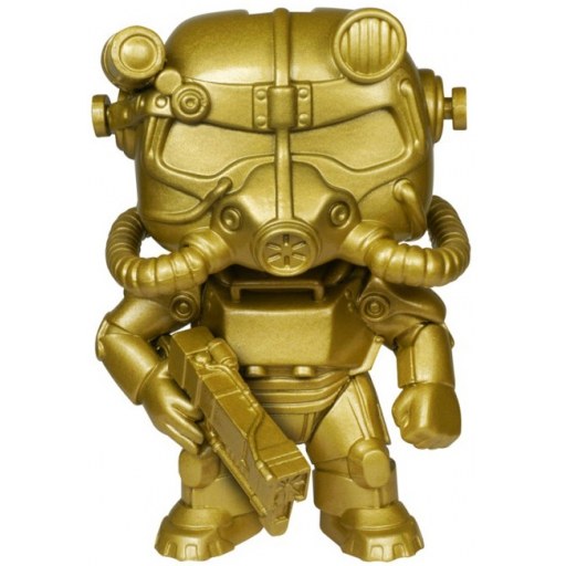 Figurine Funko POP Power Armor (Or) (Chase) (Fallout)