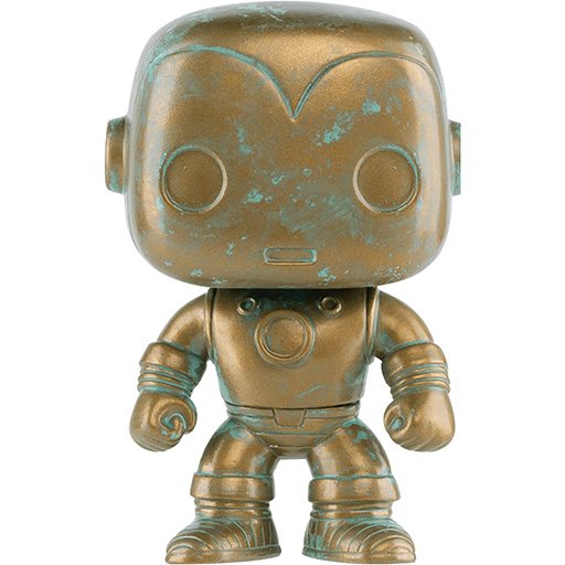 Figurine Funko POP Iron Man (Patine) (Marvel 80 Ans)