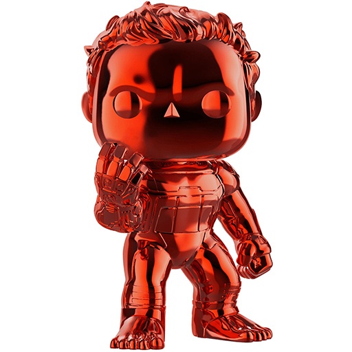 Figurine Funko POP Hulk (Rouge & Chrome) (Avengers : Endgame)