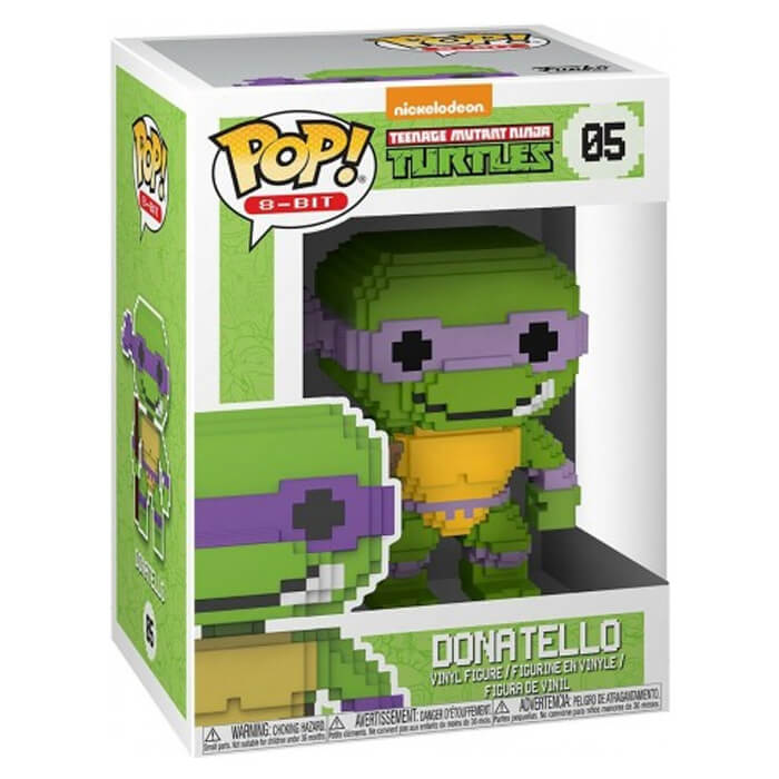 Donatello (8-bit) dans sa boîte