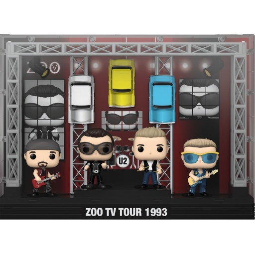 Figurine Funko POP U2 : Zoo TV Tour 1993 (U2 ZooTv)