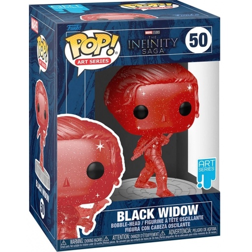 Black Widow (Rouge) dans sa boîte