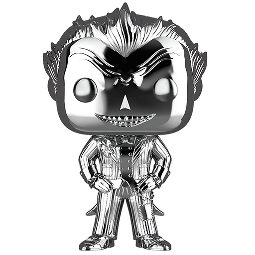 Figurine Funko POP Le Joker (Argent) (Batman : Arkham Asylum)