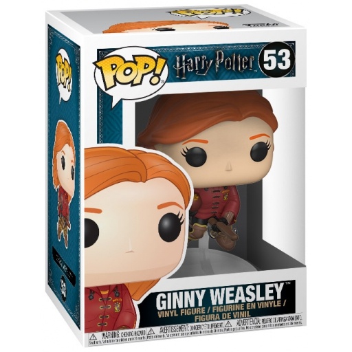 Ginny Weasley sur Balai