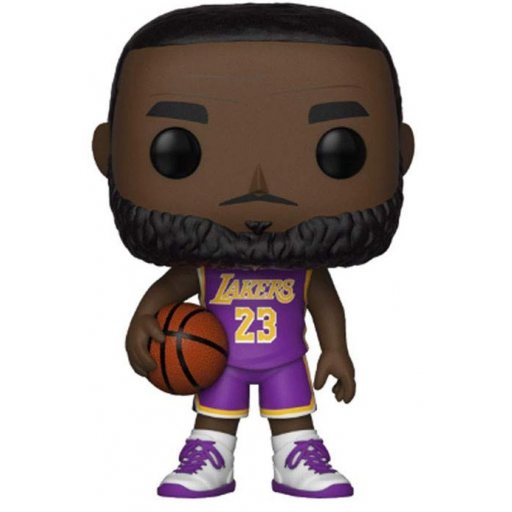 Figurine Funko POP LeBron James (Lakers) (Maillot Violet) (NBA)