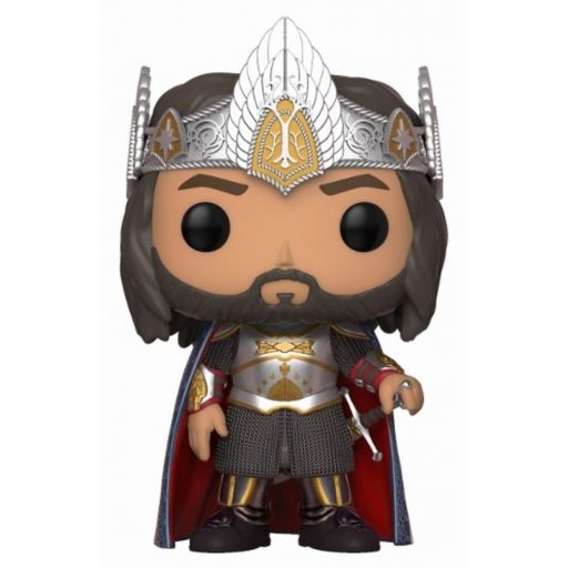 Figurine Funko POP Roi Aragorn (Le Seigneur des Anneaux)