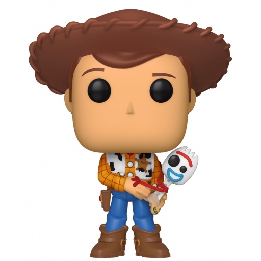 Figurine Funko POP Shérif Woody tenant Fourchette (Toy Story 4)