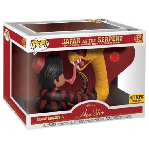 Jafar en Serpent dans sa boîte