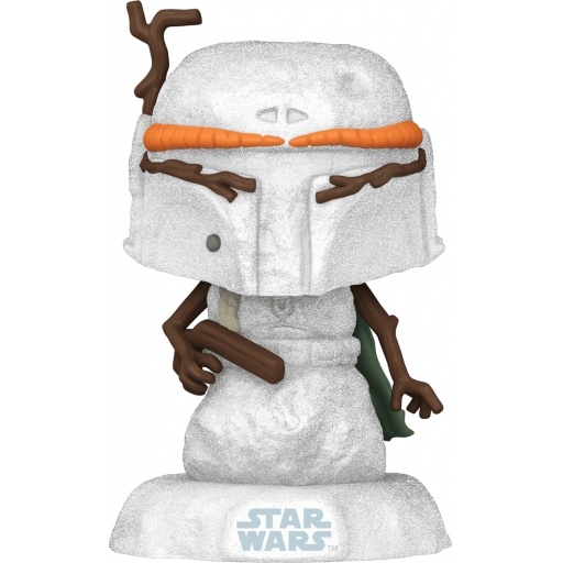 Figurine Boba Fett Bonhomme de neige (Star Wars (Noël))