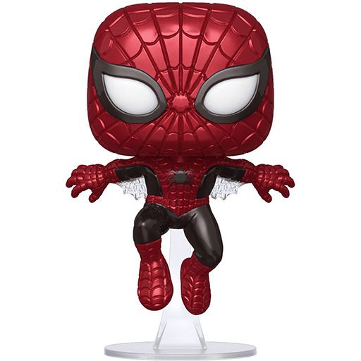 Figurine Funko POP Spider-Man (Metallic) (Marvel 80 Ans)