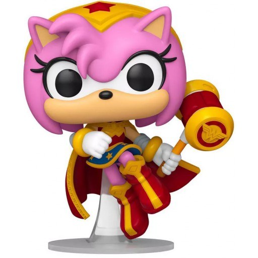 Figurine Funko POP Amy en Wonder Woman (Sonic le Hérisson)