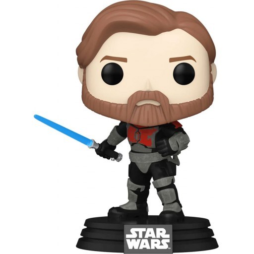 Figurine Funko POP Obi-Wan Kenobi (Armure Mandalorien) (Star Wars : The Clone Wars)