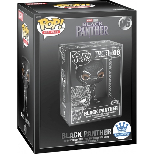Figurine Funko POP Black Panther (Chase & Metallic) (Black Panther)