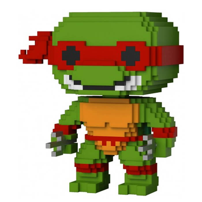 Figurine Funko POP Raphael (8-bit) (Tortues Ninja)