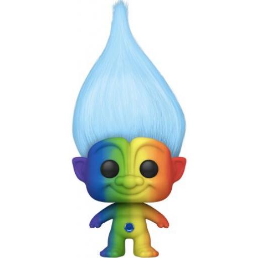 Figurine Funko POP Troll Bleu (Rainbow) (Les Trolls)