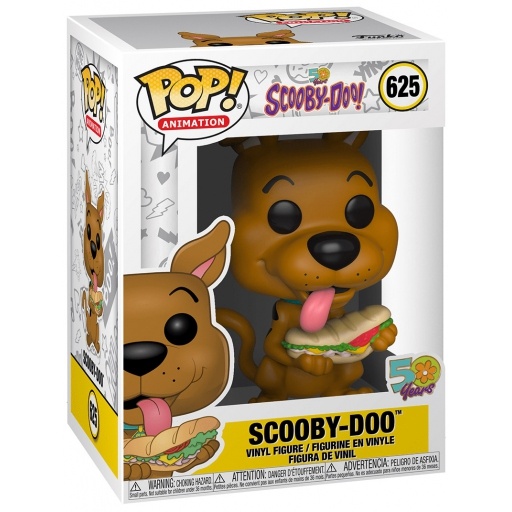 Scooby-Doo avec sandwich
