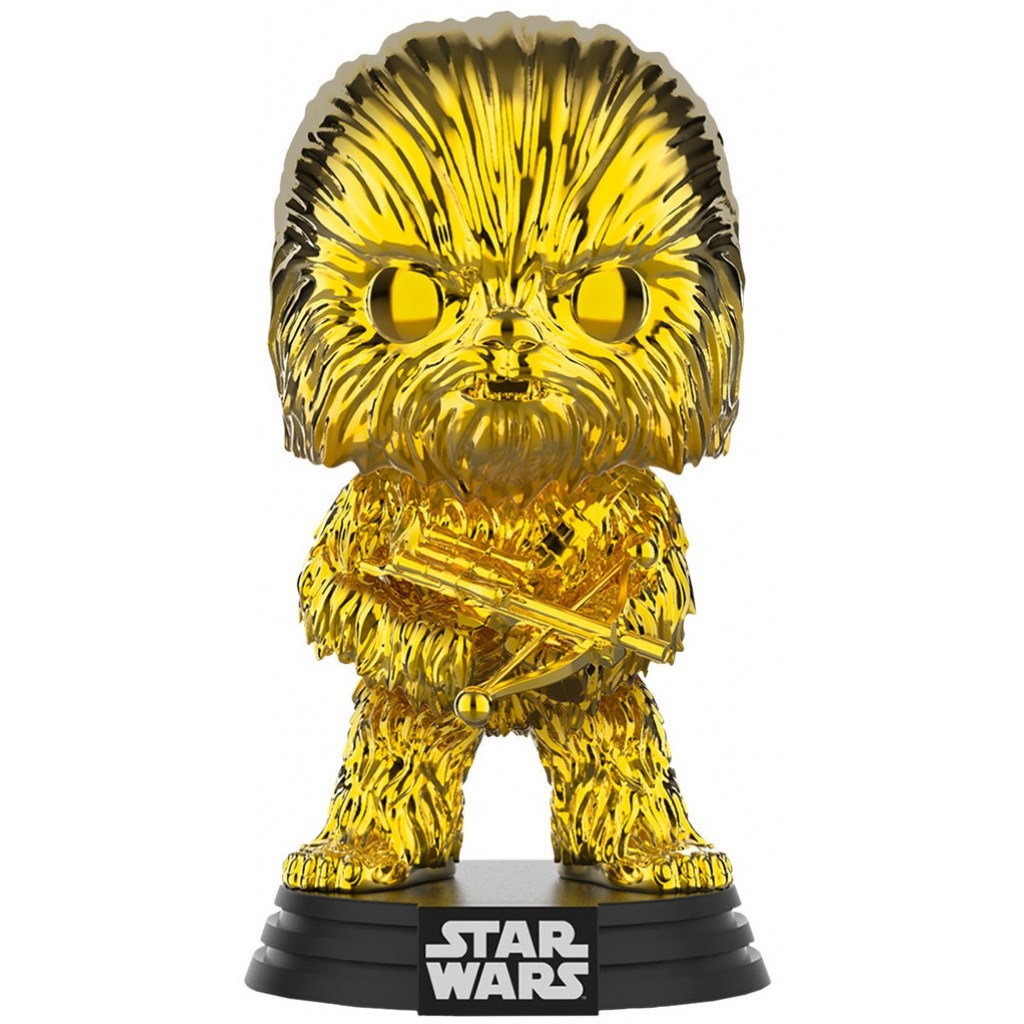 Figurine Funko POP Chewbacca (Doré) (Star Wars : Episode VI, Le Retour du Jedi)